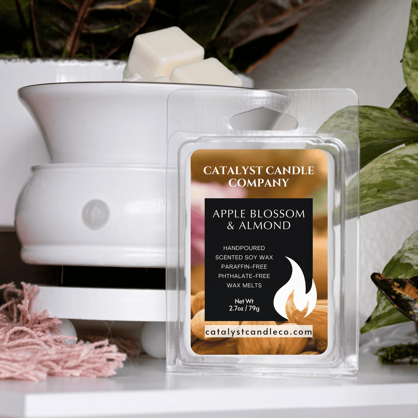 APPLE BLOSSOM & ALMOND | Scented Soy Wax Melts