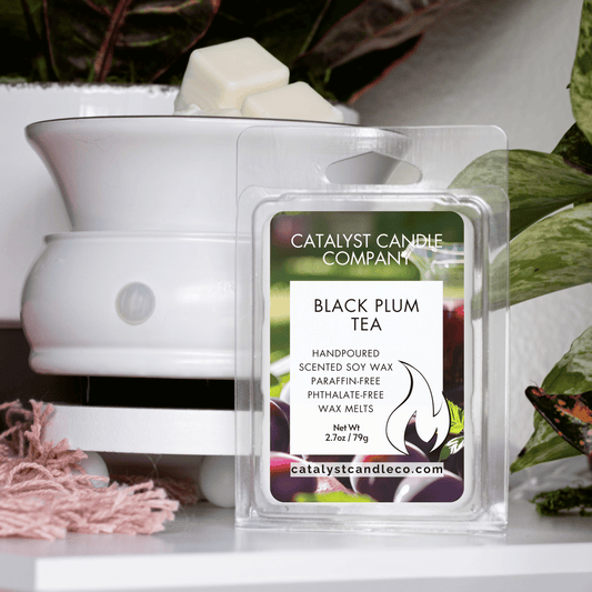 BLACK PLUM TEA | Scented Soy Wax Melts