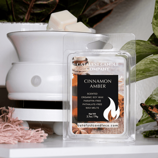 CINNAMON AMBER | Scented Soy Wax Melts