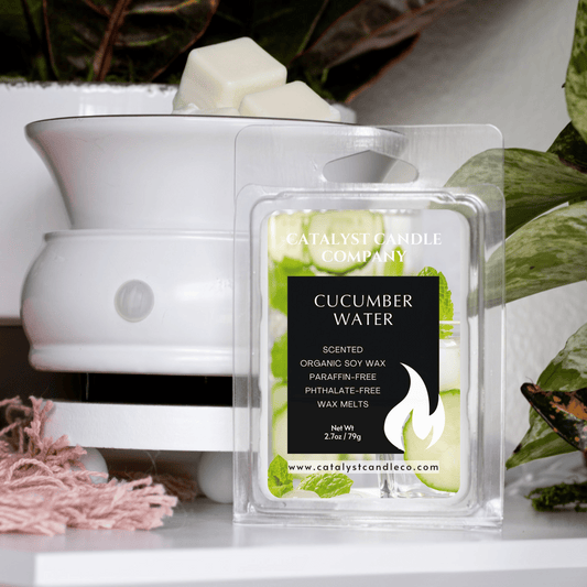 CUCUMBER WATER | Scented Soy Wax Melts