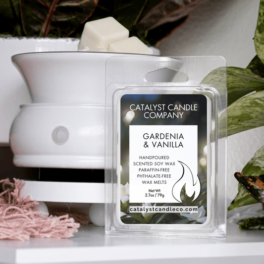 GARDENISA & VANILLA | Scented Soy Wax Melts