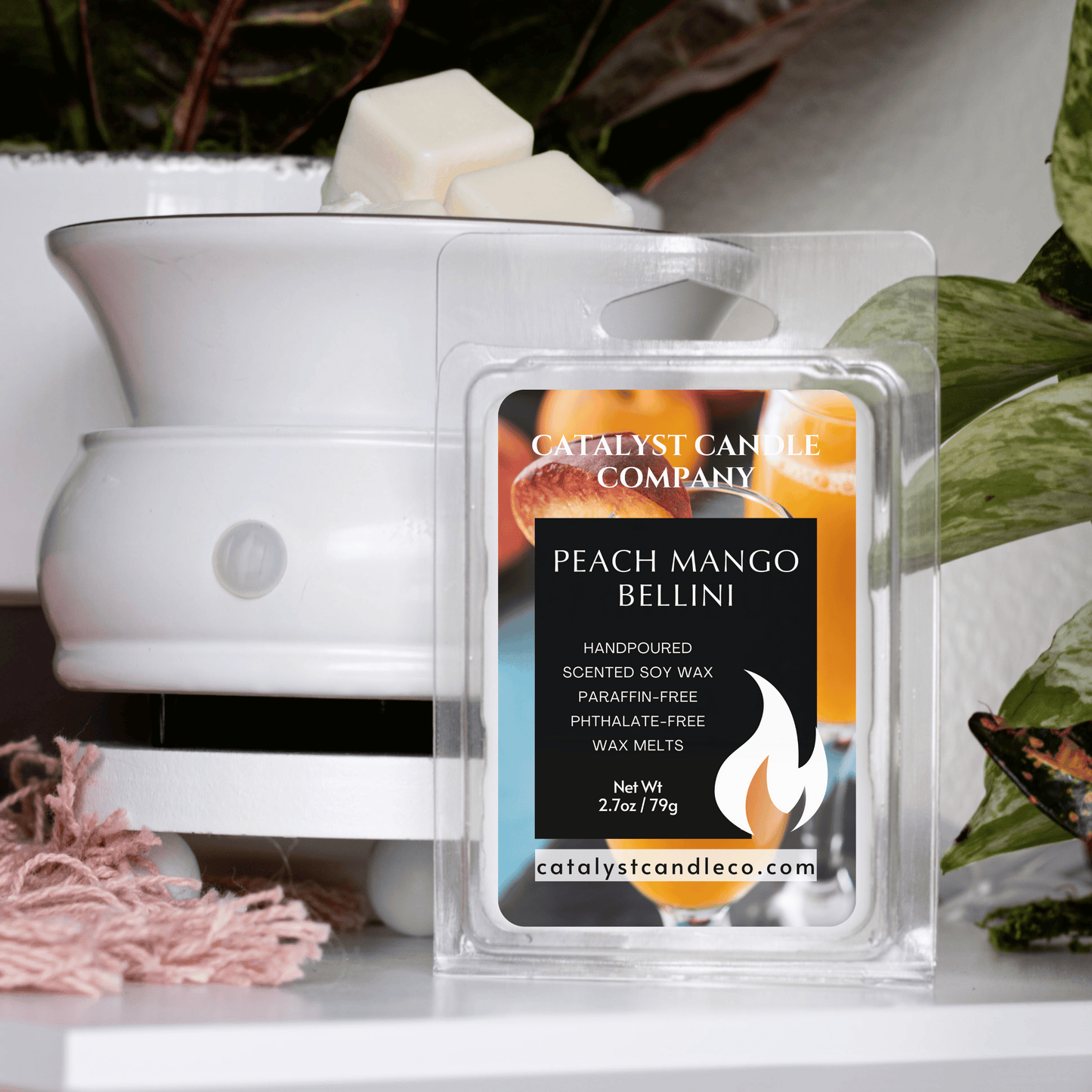 PEACH MANGO BELLINI | Scented Soy Wax Melts