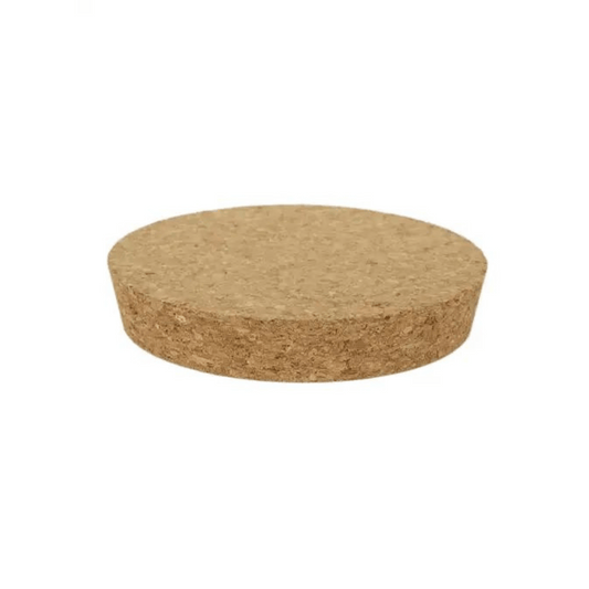 Tapered Cork Lid | Painted Glass Refill Vessel Lid