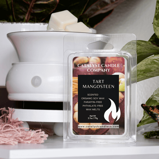 Tart Mangosteen Wax Melts. Scented Soy Wax Tart. Catalyst Candle Company®