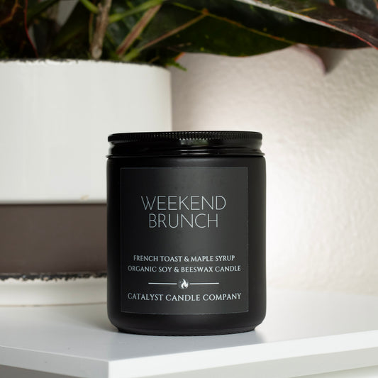 WEEKEND BRUNCH | 7oz Single-Wick | Organic Soy & Beeswax Candle