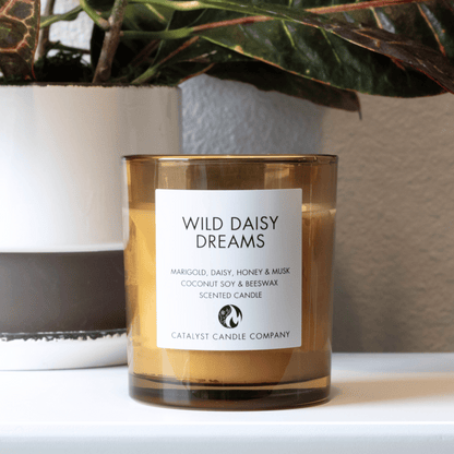 WILD DAISY DREAMS | Marigold, Daisy, Honey & Musk | Coconut Soy & Beeswax Candle